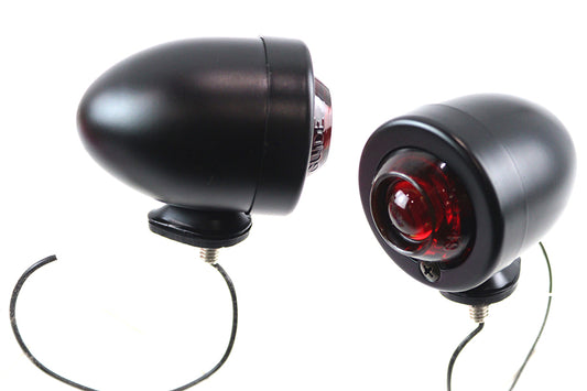 HARLEY Bullet Lamp Set Black Fits 0-  Custom, application