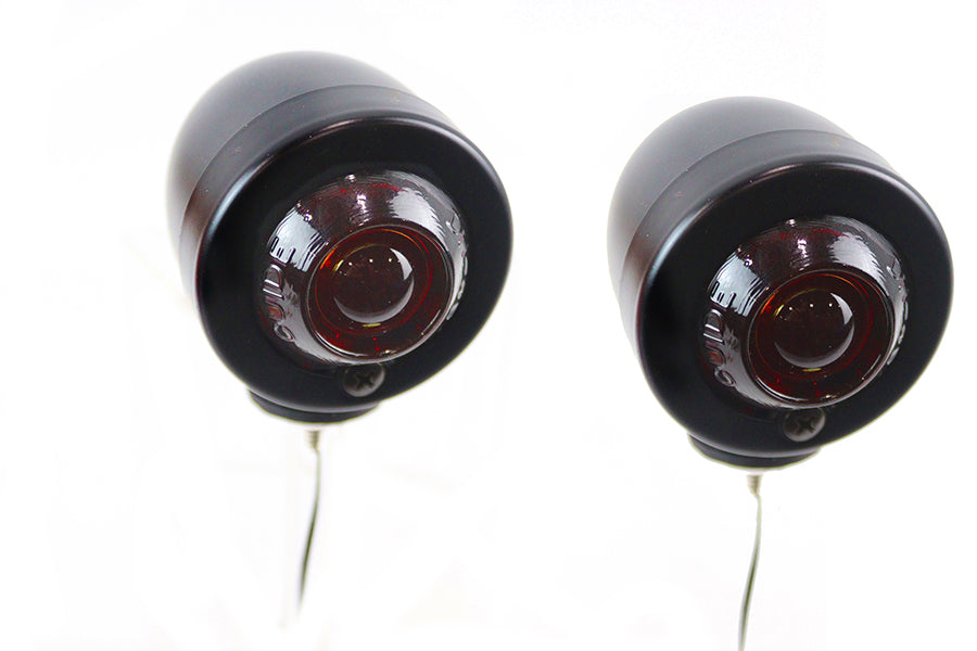 HARLEY Bullet Lamp Set Schwarz Passend für 0-  Custom, Anwendung