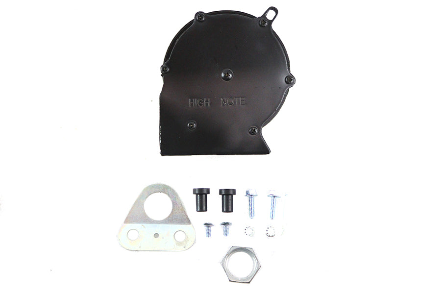HARLEY FXR Horn Kit Black Fits 1982-1994 FXR,   1982-1994 FXR,