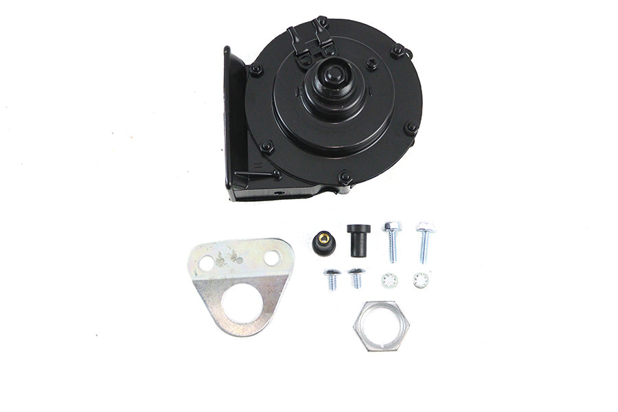 HARLEY FXR Horn Kit Black Fits 1982-1994 FXR,   1982-1994 FXR,