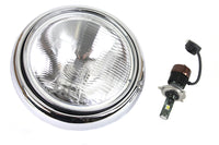 HARLEY 7 Zoll LED/H-4 Scheinwerfereinheit Passt für 1960-1984 FL, 1995-2003 FLHR,