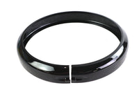 HARLEY Outer Headlamp Trim Rim Black Fits 2018-UP FLDE,   2018-UP FLHC,   2018-UP FLHCS,   2018-UP F