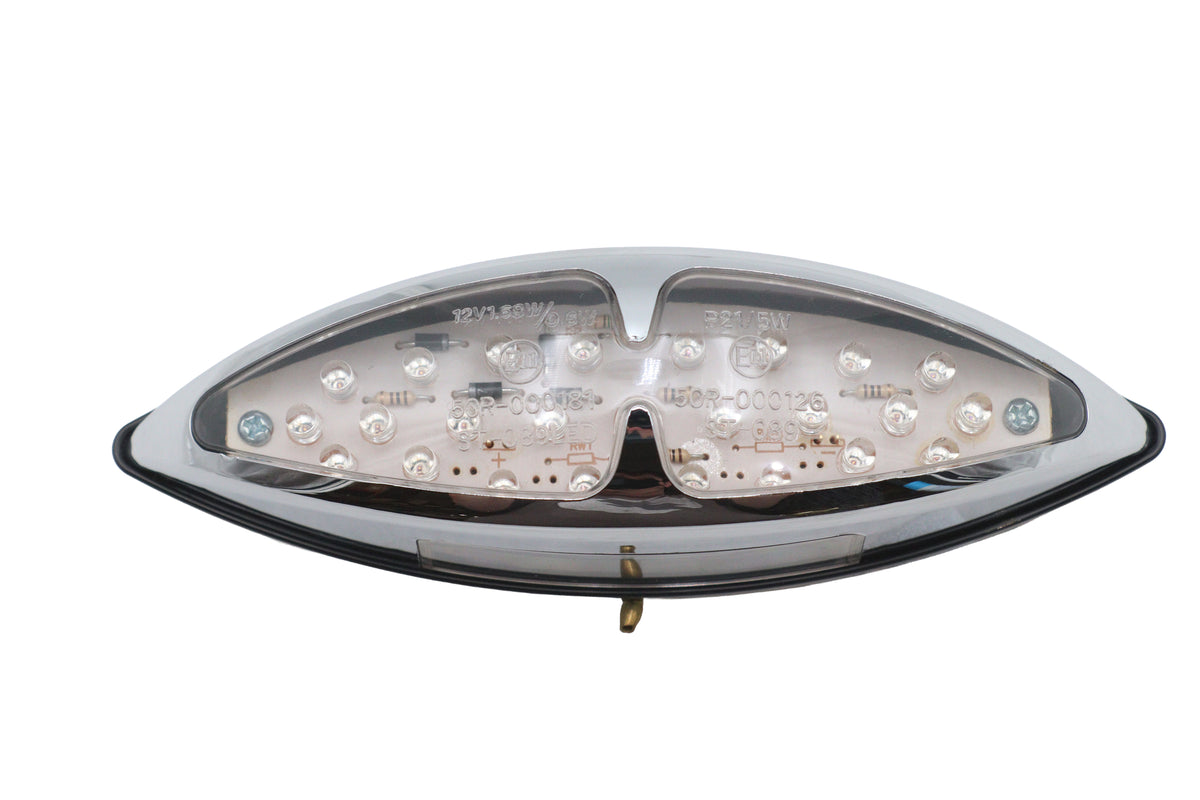 Chrome ABS Big Eye LED Tail Lamp