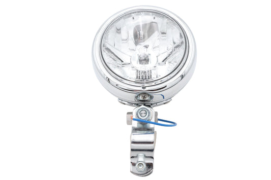 HARLEY Retro 4-1/2 Zoll Spotlampe Chrom Passend für 0-  Custom, Anwendung