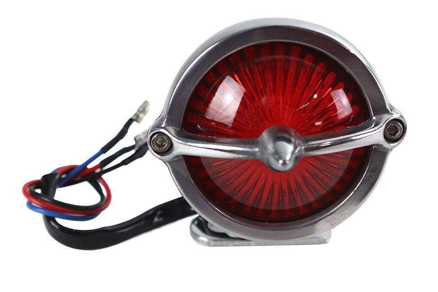 HARLEY Saturn Style 12 Volt Rücklicht aus Aluminium, passend für 0- Custom, Anwendung