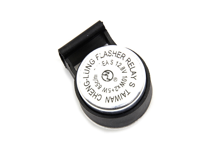 HARLEY 12 Volt 2-Pin Blinkrelais Passend für 1964-1984 FL, 1973-1995 XL, 1973-1984 FX, 1982-1984 FXR