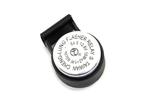 HARLEY 12 Volt 2-Pin Blinkrelais Passend für 1964-1984 FL, 1973-1995 XL, 1973-1984 FX, 1982-1984 FXR