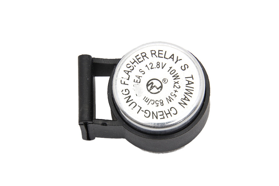 HARLEY 12 Volt 2-Pin Blinkrelais Passend für 1964-1984 FL, 1973-1995 XL, 1973-1984 FX, 1982-1984 FXR