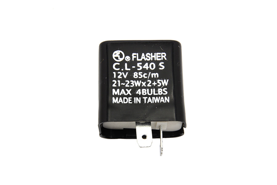 HARLEY 12 Volt 2 Pin Blinkrelais Passend für 1964-1984 FL, 1973-1995 XL, 1973-1984 FX, 1982-1984 FXR