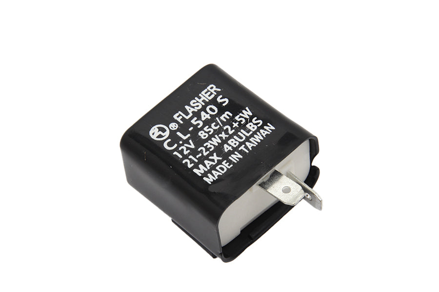 HARLEY 12 Volt 2 Pin Blinkrelais Passend für 1964-1984 FL, 1973-1995 XL, 1973-1984 FX, 1982-1984 FXR