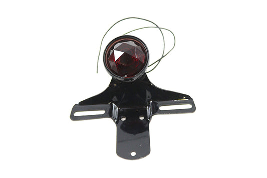 HARLEY Replica Tail Lamp with Faceted Red Lens fits 1934-1938 VL,