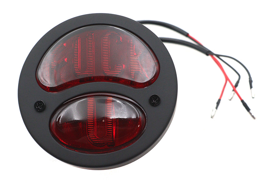 HARLEY Fcuk U Tail Lamp Assembly Black Fits 0-  Custom, application