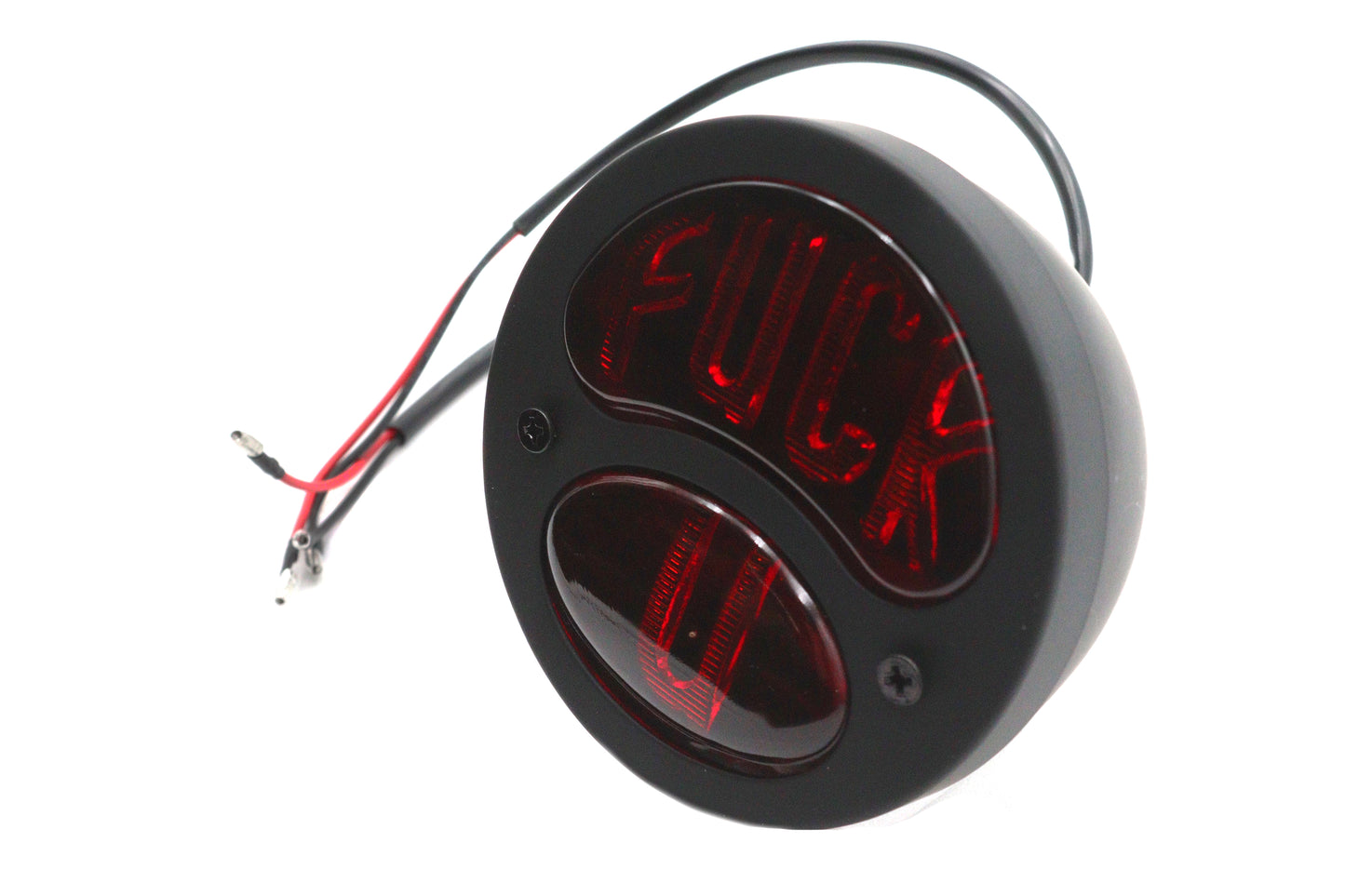 HARLEY Fcuk U Tail Lamp Assembly Black Fits 0-  Custom, application
