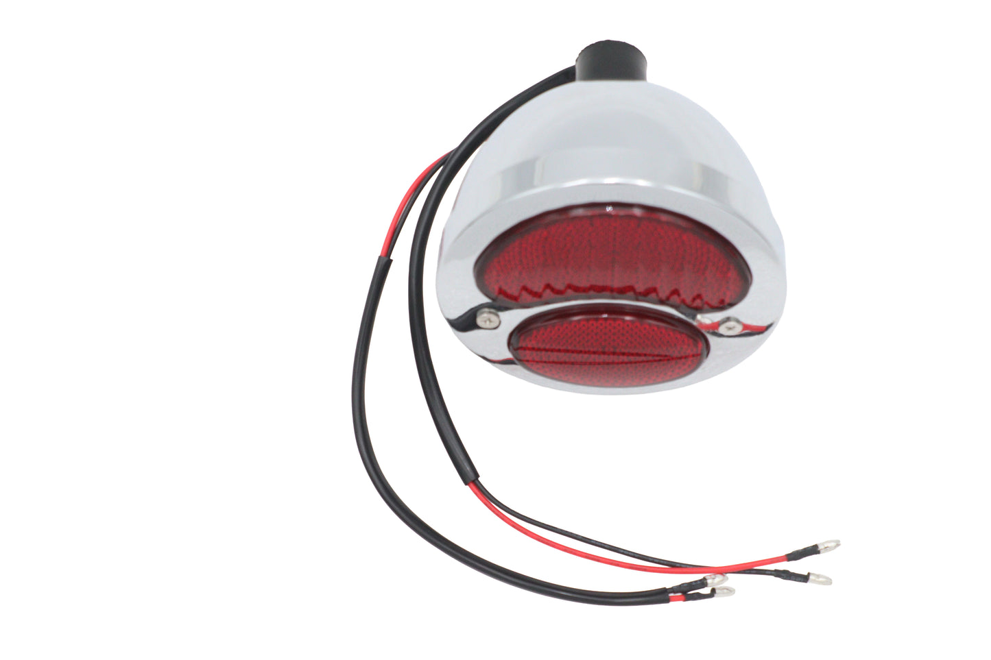 HARLEY Duet Rücklichtgehäuse Chrom passend für 0-  Custom, Anwendung