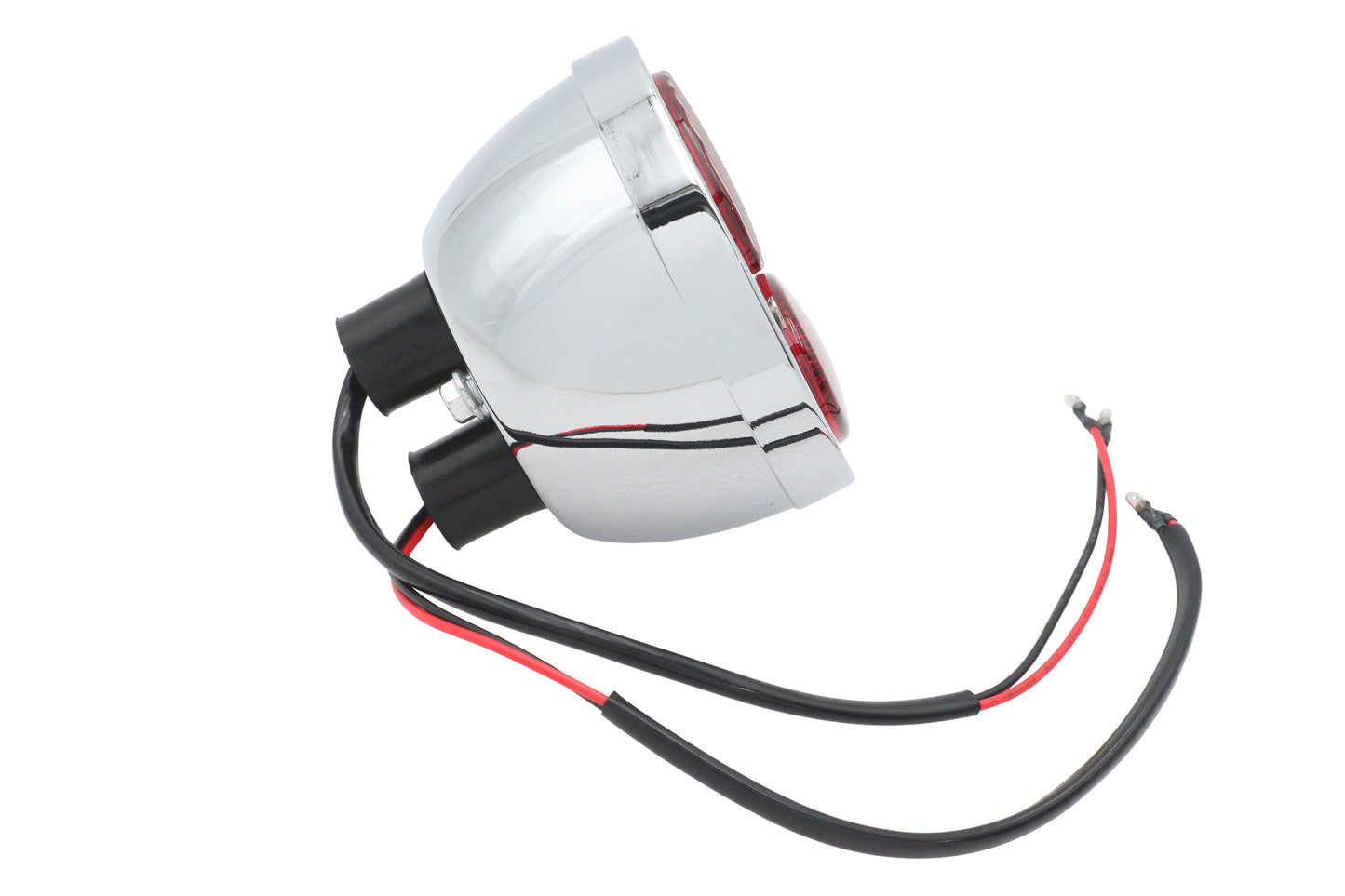 HARLEY Duet Rücklichtgehäuse Chrom passend für 0-  Custom, Anwendung