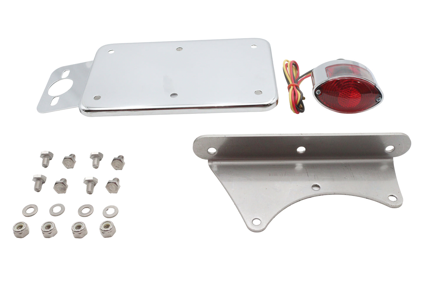 HARLEY Vertikales Seitenmontage-Rücklicht-Kit Passend für 1941-1964 FL,