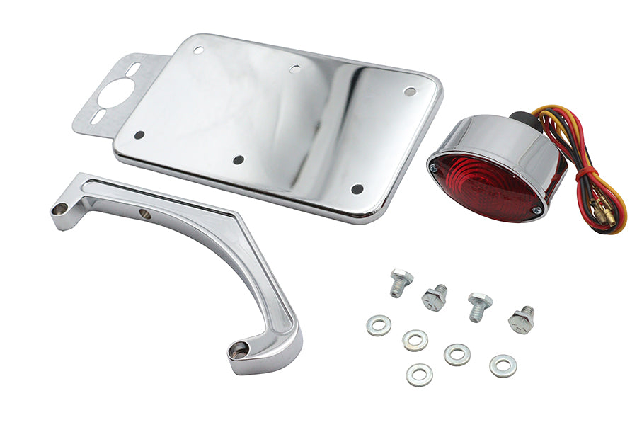 HARLEY Vertikales Seitenmontage-Rücklicht-Kit Passend für 1964-1988 FL, 1965-1988 FLT,