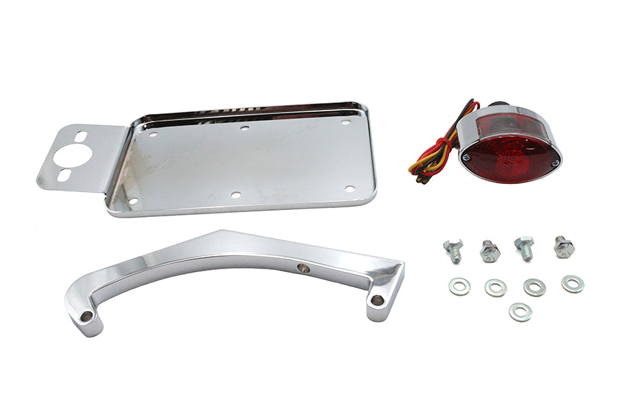 HARLEY Vertikales Seitenmontage-Rücklicht-Kit Passend für 1964-1988 FL, 1965-1988 FLT,