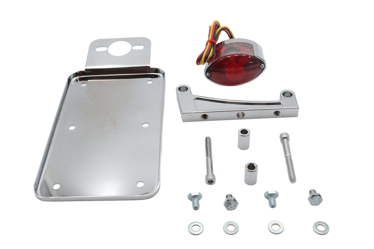 HARLEY Vertikales Seiten-Rücklicht-Kit Passend für 1989-2017 FLST, 1989-2017 FXST, 1989-2017 FXD,