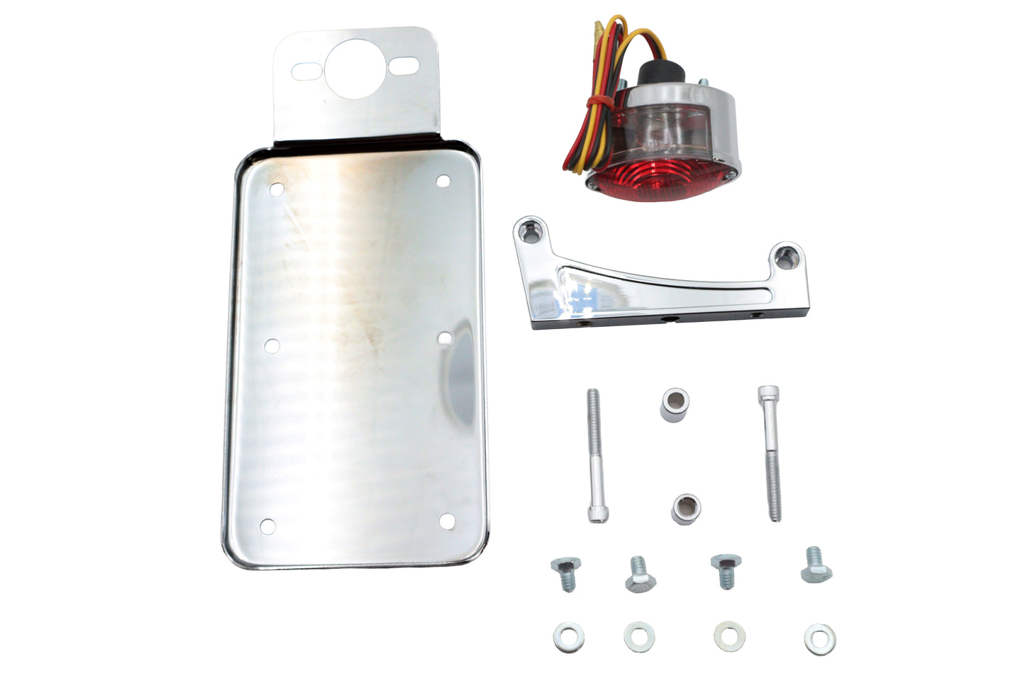 HARLEY Vertikales Seiten-Rücklicht-Kit Passend für 1989-2017 FLST, 1989-2017 FXST, 1989-2017 FXD,