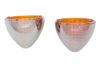 HARLEY Bullistic Blinkergläser, Bernstein, passend für FL-Modelle von 1963–1984,
