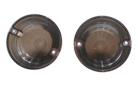 HARLEY Bullistic Blinkergläser Smoke passend für 1963-1984 FL,