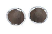 HARLEY Bullistic Blinkergläser Rauch passend für 2005-2017 FXD, 2005-UP FXST, 2005-UP FLHX, 2005