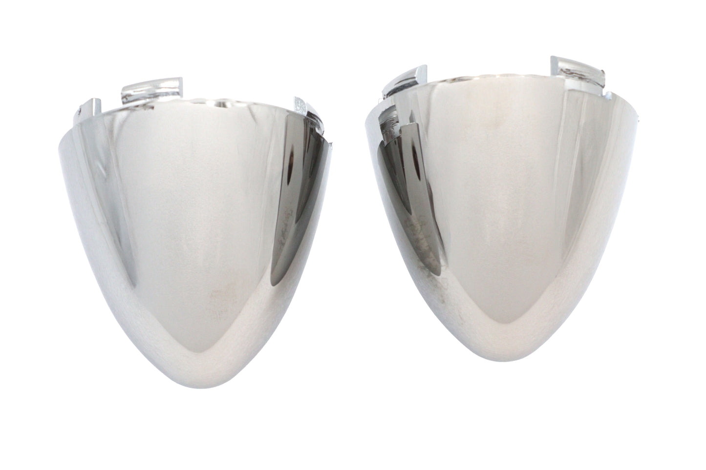 HARLEY Bullistic Blinkergläser Rauch passend für 2005-2017 FXD, 2005-UP FXST, 2005-UP FLHX, 2005