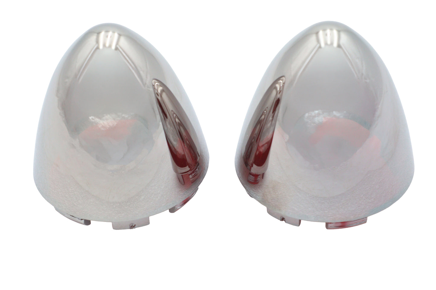 HARLEY Bullistic Blinkergläser Rot Passend für 2005-2017 FXD, 2005-UP FXST, 2005-UP FLHX, 2005-U