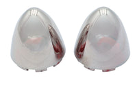 HARLEY Bullistic Blinkergläser Rot Passend für 2005-2017 FXD, 2005-UP FXST, 2005-UP FLHX, 2005-U