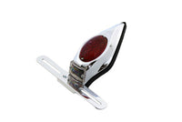 HARLEY Chrome Teardrop LED-Rückleuchtenbaugruppe mit rotem Glas, passend für 0- Custom, Anwendung