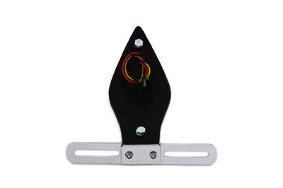 HARLEY Chrome Teardrop LED-Rückleuchtenbaugruppe mit rotem Glas, passend für 0- Custom, Anwendung
