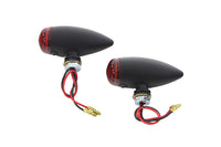 HARLEY Mini-LED-Bullet-Marker-Lampen-Set mit roter Linse, passend für 0- Custom, Anwendung