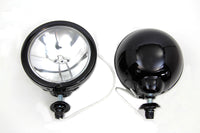 HARLEY schwarze Zusatzscheinwerfer-Einheit passend für FL-Modelle von 1964-1984, FLT-Modelle ab 1979, FLST-Modelle ab 1986,