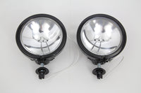 HARLEY schwarze Zusatzscheinwerfer-Einheit passend für FL-Modelle von 1964-1984, FLT-Modelle ab 1979, FLST-Modelle ab 1986,
