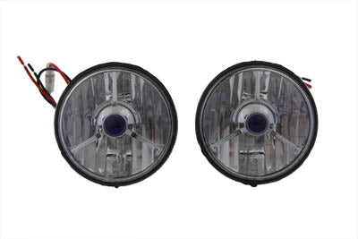 HARLEY 4-1/2 inch Spotlamp Tri-Bar Halogen Bulb fits 0-  All, 4-1/2 spotlamps" 0-  All, 4-1/2 spotlamps"