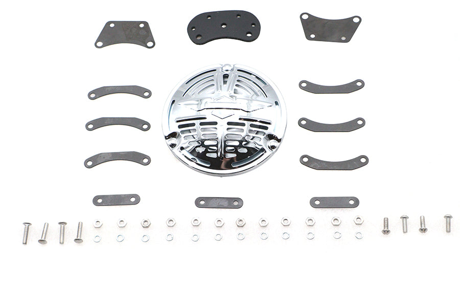 HARLEY Delco Remy 6 Volt Horn Kit Fits EL 1936-1941,   UL 1937-1941,