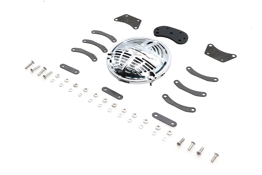 HARLEY Delco Remy 6 Volt Horn Kit Fits EL 1936-1941,   UL 1937-1941,
