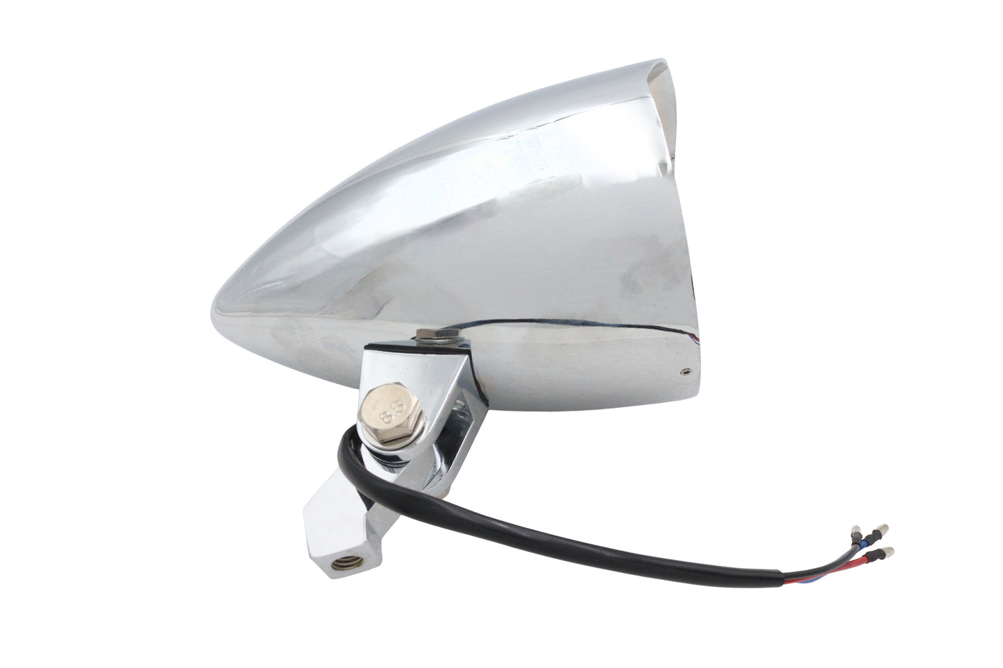 HARLEY Ultima 4-1/2 inch Bullet Headlamp Chrome Fits