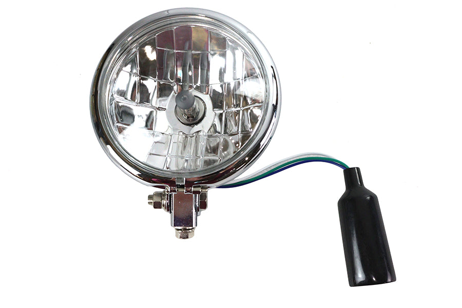 HARLEY 5-3/4 Zoll Rundscheinwerfer Chrom Passend für 0- Sonderanfertigung, Anwendung