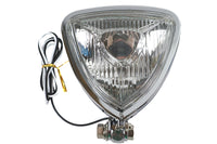 HARLEY 5 inch Triangle Headlamp Chrome Fits 0-  Custom, application