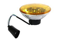 HARLEY 7 Zoll runder Scheinwerfer Sealed Beam Passend für 1984-UP FXST, 1986-UP FLST, 1979-1984 FLT, 1985-