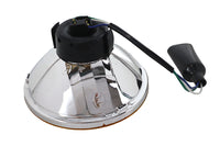 HARLEY 7 Zoll runder Scheinwerfer Sealed Beam Passend für 1984-UP FXST, 1986-UP FLST, 1979-1984 FLT, 1985-