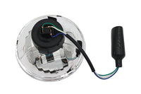 HARLEY 7 Zoll runder Scheinwerfer Sealed Beam Passend für 1984-UP FXST, 1986-UP FLST, 1979-1984 FLT, 1985-