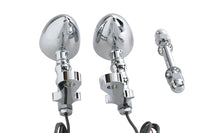 HARLEY LED Bullet Blinker Set mit Scheinwerferhalterung Passend für 0- Custom, Anwendung