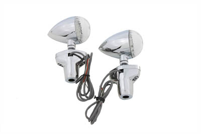 HARLEY LED Turn Signal Set with Stand Off Mount Fits 0-  Custom, application