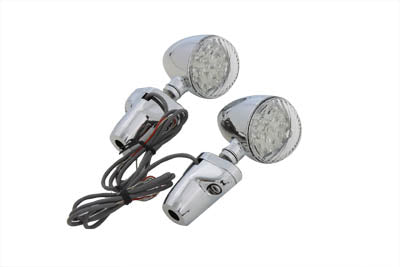 HARLEY LED Turn Signal Set with Stand Off Mount Fits 0-  Custom, application