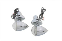 HARLEY LED-Blinker-Set mit Distanzstückbefestigung, passend für 0- Custom-Anwendungen