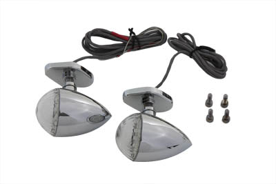 HARLEY LED Bullet Blinker Set mit Halterung Passend für 0-  Custom, Anwendung