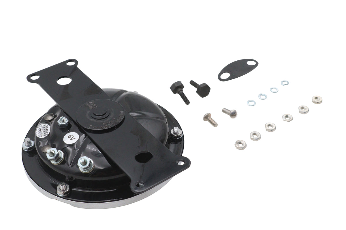 HARLEY Delco Remy 6 Volt Horn Kit Fits FL 1942-1945,   UL 1942-1945,